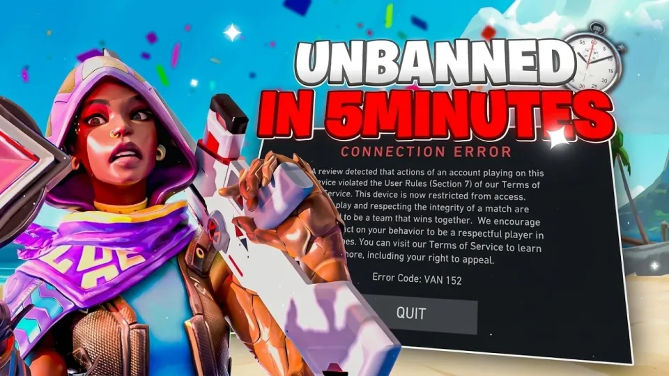 Valorant Spoofer - How I Got Unbanned From Valorant in 5 Minutes (VAN 152 Fix)